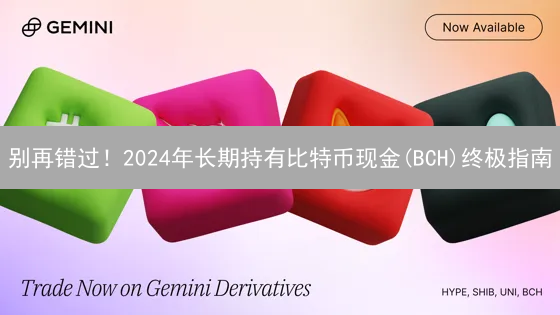 别再错过！2024年长期持有比特币现金(BCH)终极指南？