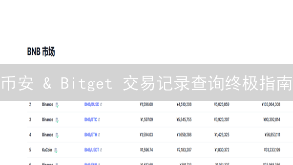 币安 & Bitget 交易记录查询终极指南：税务申报不再愁！