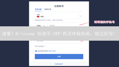 速看！Bitstamp 瑞波币(XRP)购买终极指南，错过后悔！