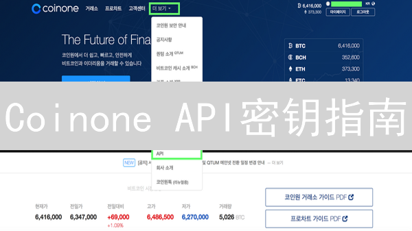 Coinone API密钥指南：助你玩转加密货币交易【新手必读】