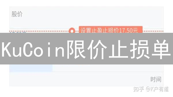 KuCoin限价止损单：告别爆仓，锁定收益！