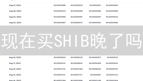 现在买SHIB晚了吗？新手柴犬币购买终极指南！🔥