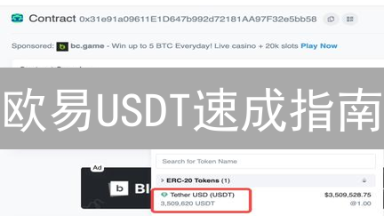 欧易USDT速成指南：新手也能轻松交易！