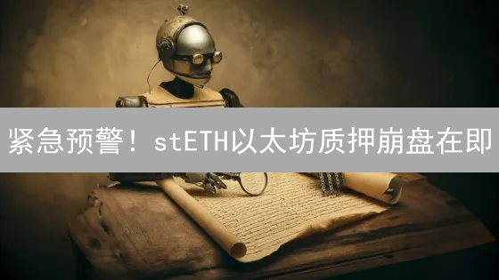 紧急预警！stETH以太坊质押崩盘在即？三大风险不容忽视！